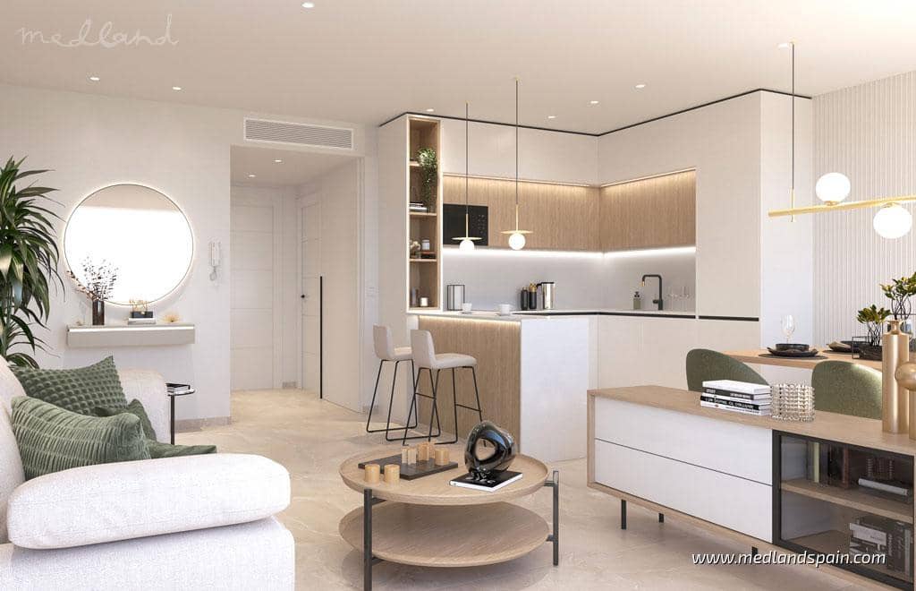 3 makuuhuone Huoneisto myytävänä paikassa Los Balcones mukana uima-altaan - 334 900 € (Ref: 9007265)