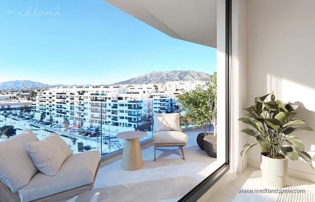 1 chambre Appartement à vendre à Mijas Costa, Mijas avec piscine garage - 248 300 € (Ref: 9012183)