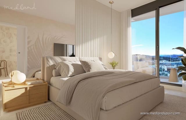 1 chambre Appartement à vendre à Mijas Costa, Mijas avec piscine garage - 248 300 € (Ref: 9012183)