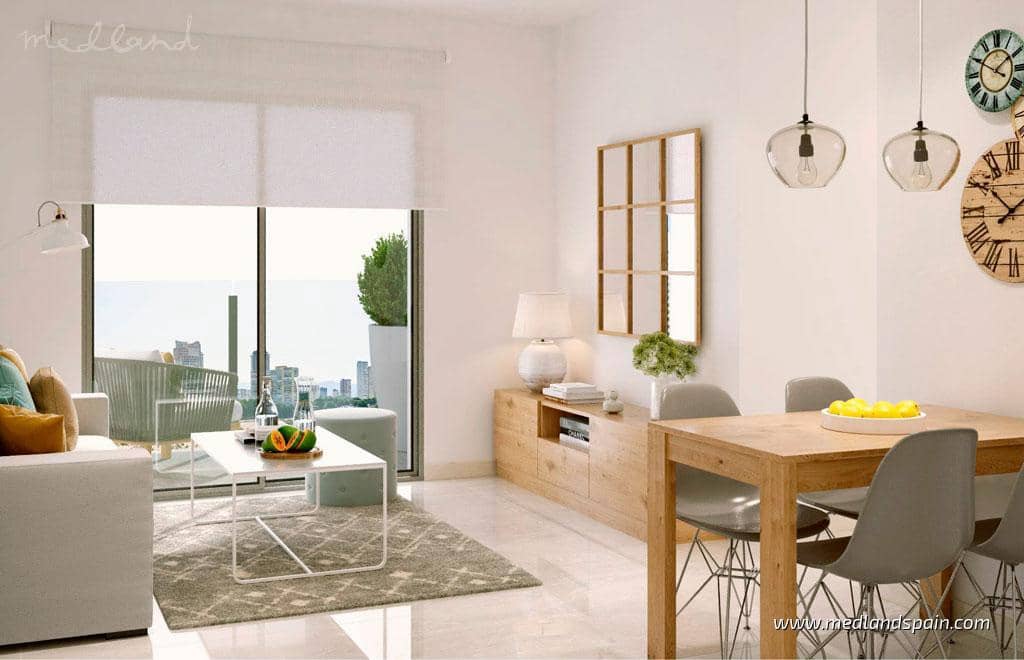 3 makuuhuone Huoneisto myytävänä paikassa Torrevieja mukana uima-altaan - 279 000 € (Ref: 9012185)