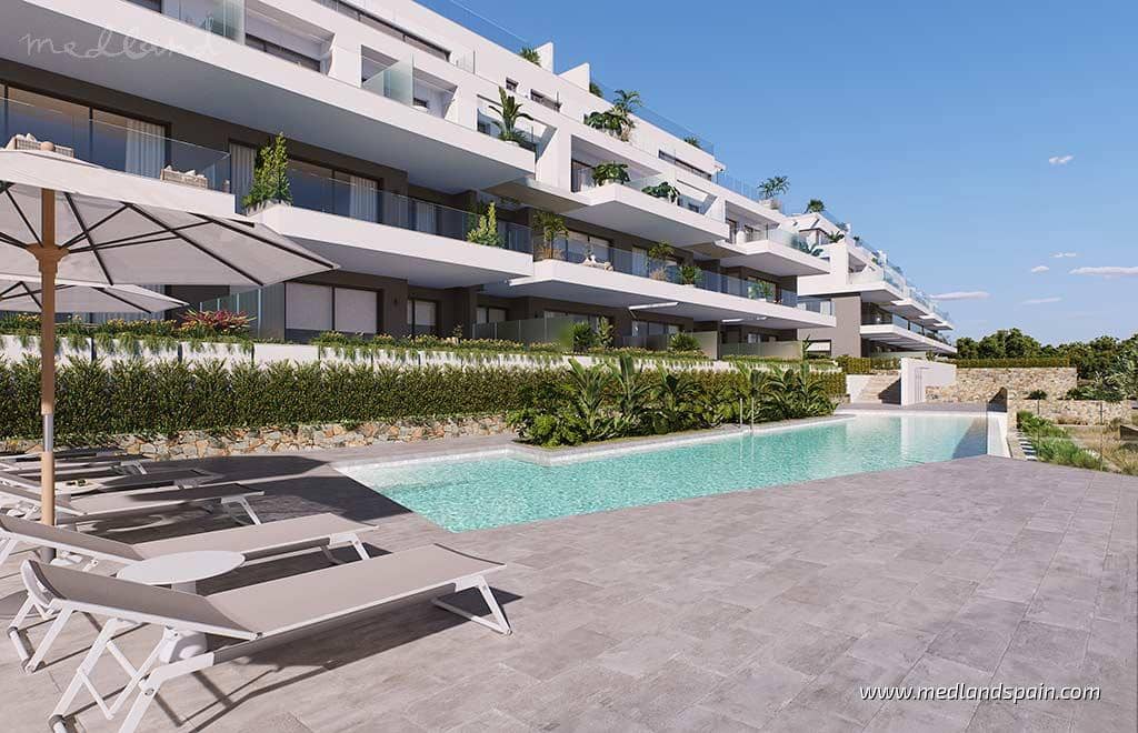 3 soveværelse Lejlighed til salg i Las Colinas Golf med swimmingpool garage - € 985.000 (Ref: 9029979)