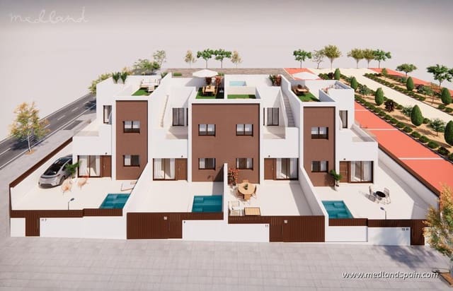 3 bedroom Townhouse for sale in Pilar de la Horadada ciudad, Pilar de la Horadada - € 285,000 (Ref: 9029985)