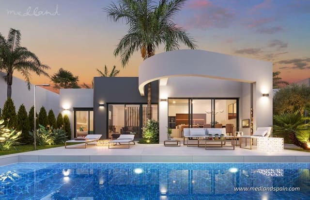 3 soveværelse Villa til salg i Las Lomas de Rame - Bahía Bella, Los Alcázares med swimmingpool garage - € 550.000 (Ref: 9046416)