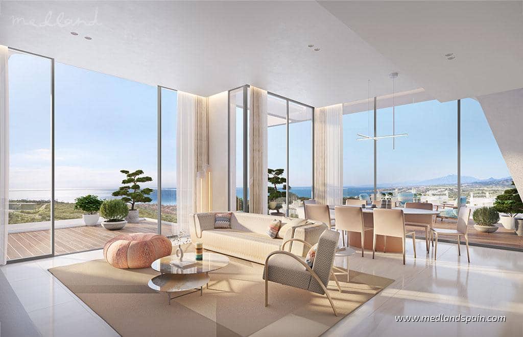 2 sypialnia Apartament na sprzedaż w Casares z basenem garażem - 1 780 950 € (Ref: 9049006)