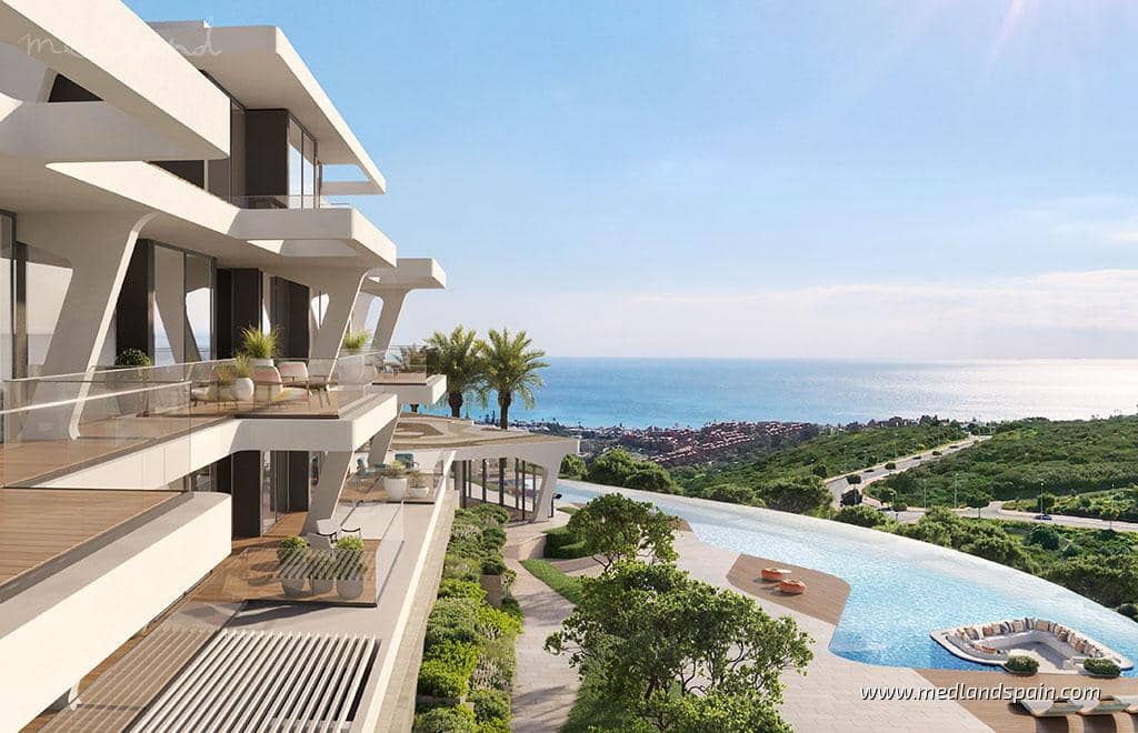 2 sypialnia Apartament na sprzedaż w Casares z basenem garażem - 1 780 950 € (Ref: 9049006)