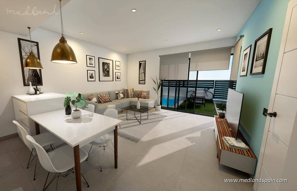 3 bedroom Villa for sale in Los Alcazares with pool garage - € 419,900 (Ref: 9057724)