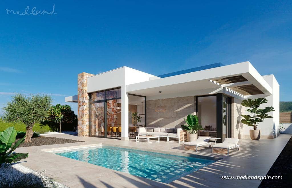 3 quarto Moradia para venda em Fuente Alamo de Murcia com piscina garagem - 379 900 € (Ref: 9057726)