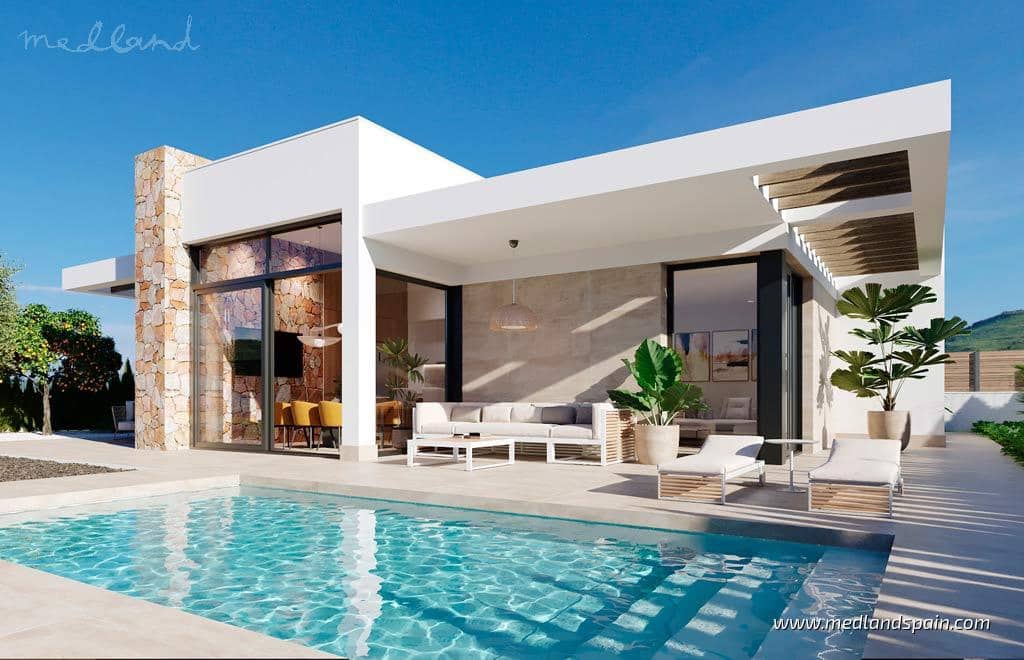 3 quarto Moradia para venda em Fuente Alamo de Murcia com piscina garagem - 379 900 € (Ref: 9057726)