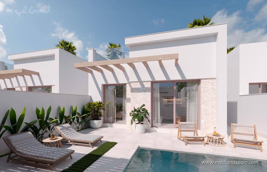 2 soveværelse Byhus til salg i Roldan med swimmingpool garage - € 227.500 (Ref: 9059552)