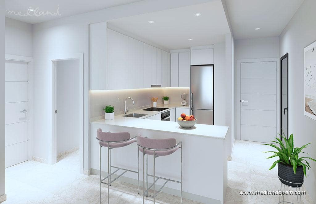 2 soveværelse Lejlighed til salg i Puerto de Mazarron med swimmingpool - € 299.000 (Ref: 9068897)