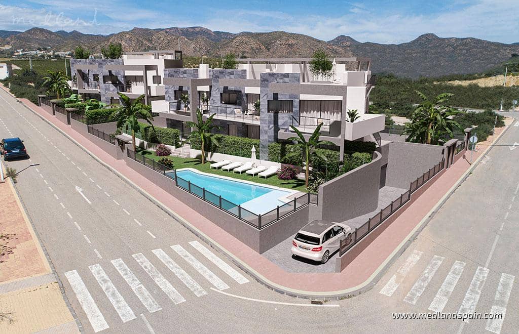 2 soveværelse Lejlighed til salg i Puerto de Mazarron med swimmingpool - € 299.000 (Ref: 9068897)