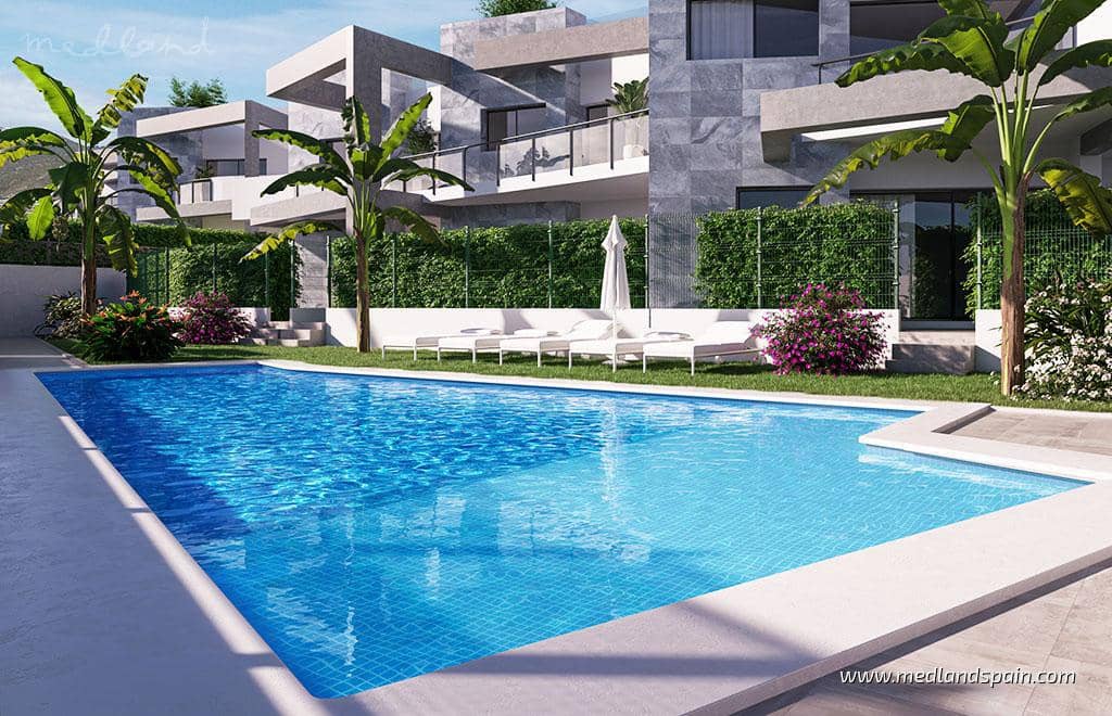 2 soveværelse Lejlighed til salg i Puerto de Mazarron med swimmingpool - € 299.000 (Ref: 9068897)