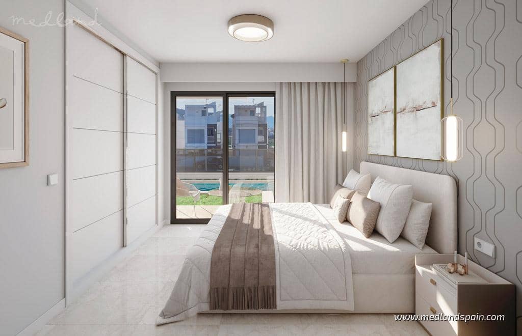 3 soveværelse Lejlighed til salg i Puerto de Mazarron med swimmingpool garage - € 342.311 (Ref: 9068898)