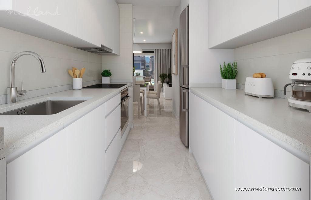 2 soveværelse Lejlighed til salg i Puerto de Mazarron med swimmingpool garage - € 320.456 (Ref: 9068899)