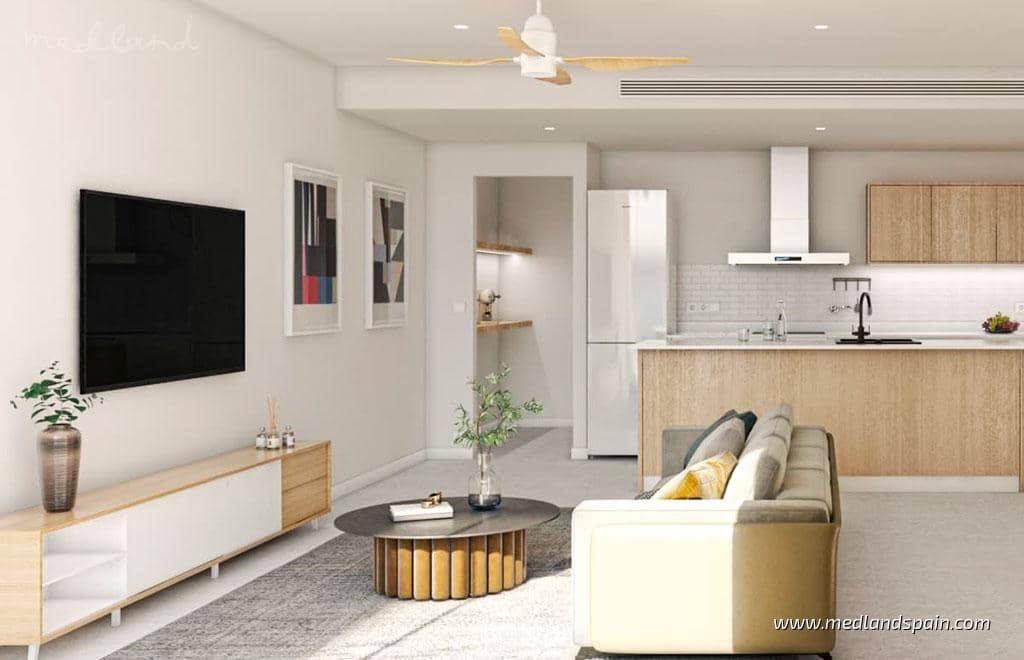 2 soveværelse Lejlighed til salg i Lo Pagan med swimmingpool garage - € 249.900 (Ref: 9094563)