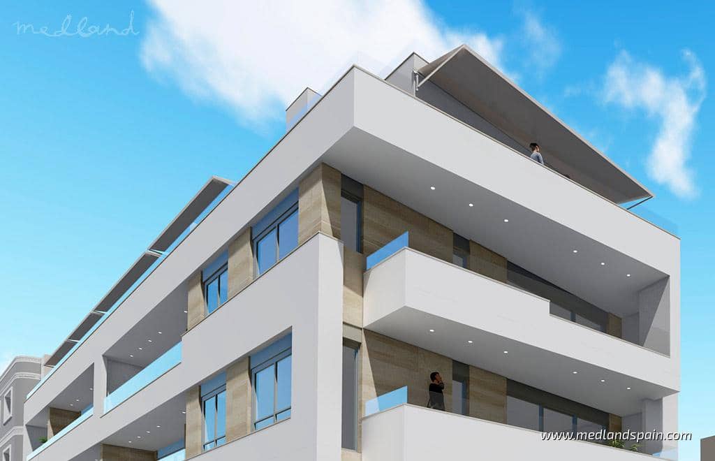 1 soveværelse Lejlighed til salg i Torrevieja med swimmingpool - € 240.000 (Ref: 9096098)