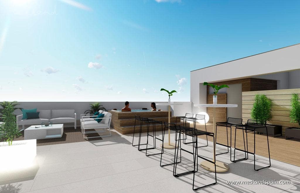 1 makuuhuone Huoneisto myytävänä paikassa Torrevieja mukana uima-altaan - 255 000 € (Ref: 9096098)