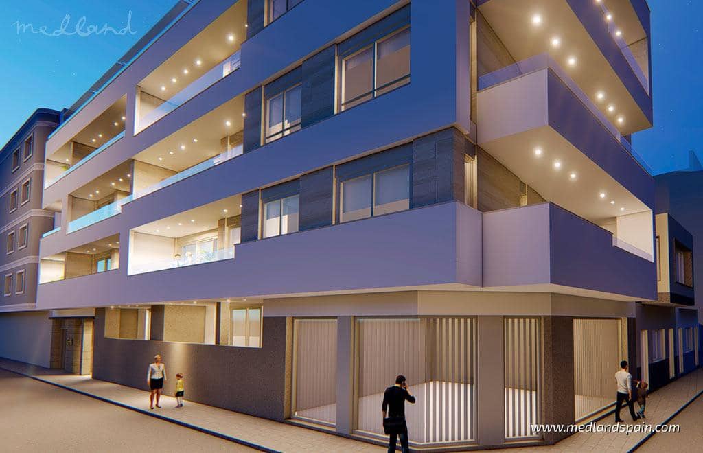 1 quarto Apartamento para venda em Torrevieja com piscina - 195 000 € (Ref: 9096103)