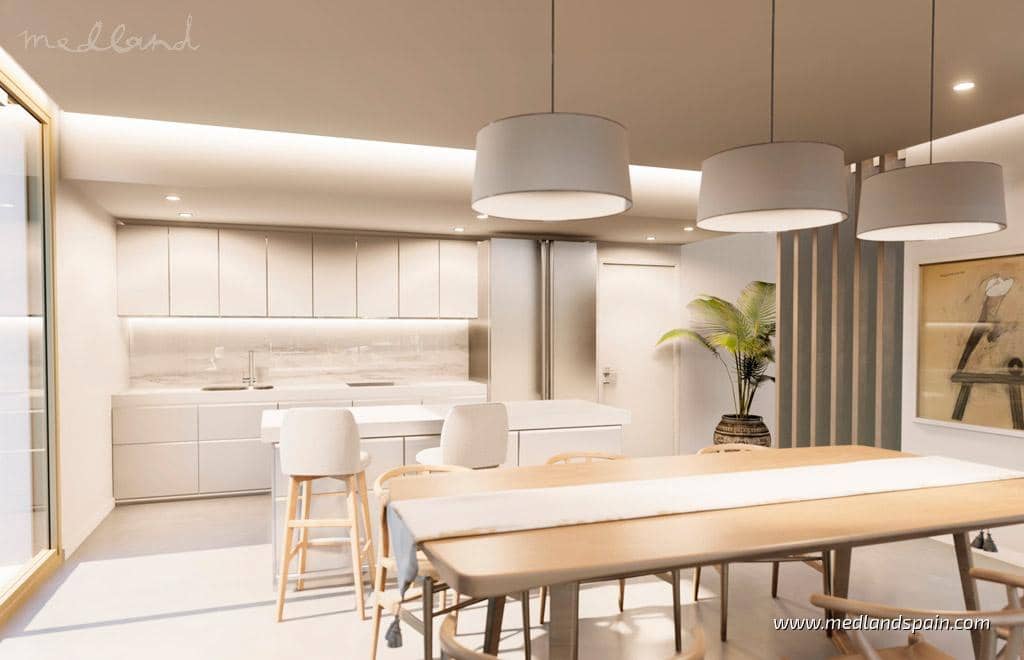 4 makuuhuone Huvila myytävänä paikassa Algorfa mukana uima-altaan 
autotalli - 995 000 € (Ref: 9100868)