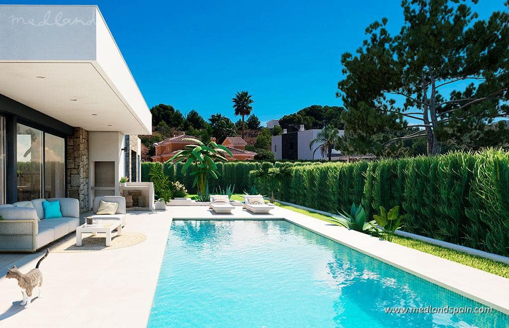 3 sovrum Villa till salu i Calpe / Calp med pool garage - 1 190 000 € (Ref: 9110461)