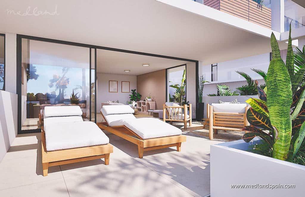 3 soveværelse Lejlighed til salg i Mar de Cristal med swimmingpool garage - € 428.000 (Ref: 9112472)