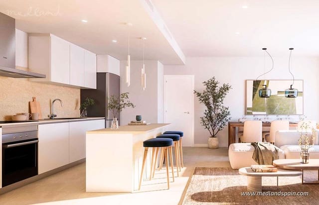 3 makuuhuone Huoneisto myytävänä paikassa Buenas Noches, Estepona mukana uima-altaan 
autotalli - 459 000 € (Ref: 9112473)