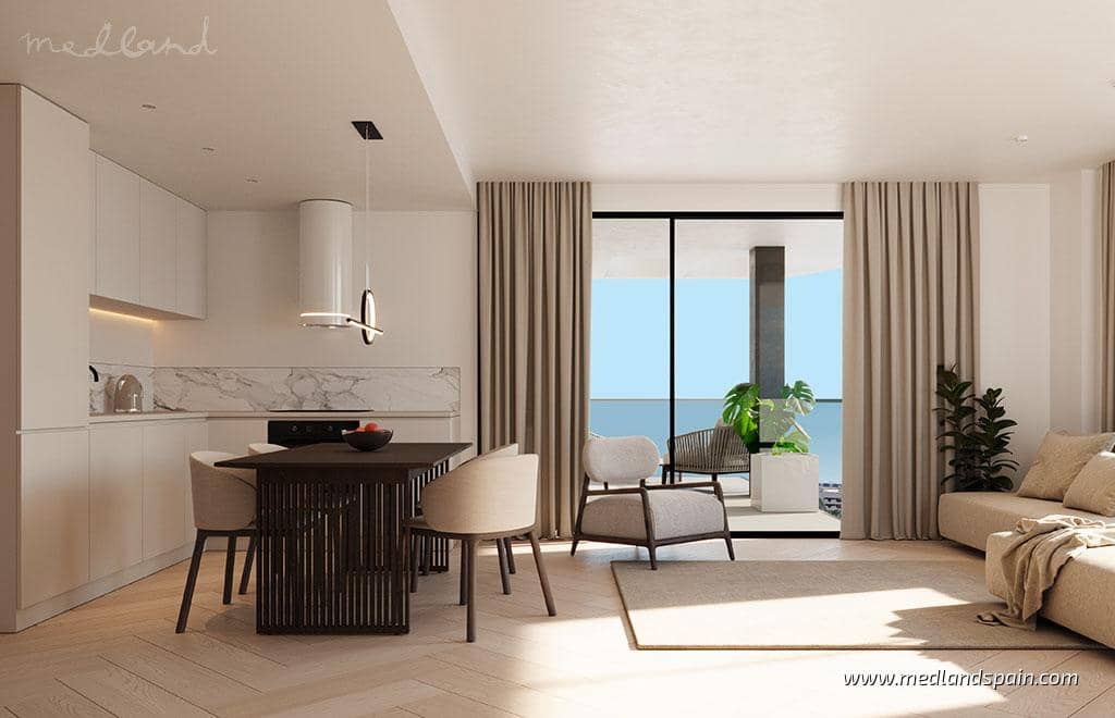 2 soverom Leilighet til salgs i Calpe / Calp med svømmebasseng garasje - € 430 000 (Ref: 9128473)