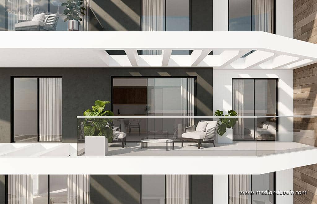 2 Zimmer Apartment zu verkaufen in Calpe / Calp mit Pool Garage - 491.000 € (Ref: 9128473)