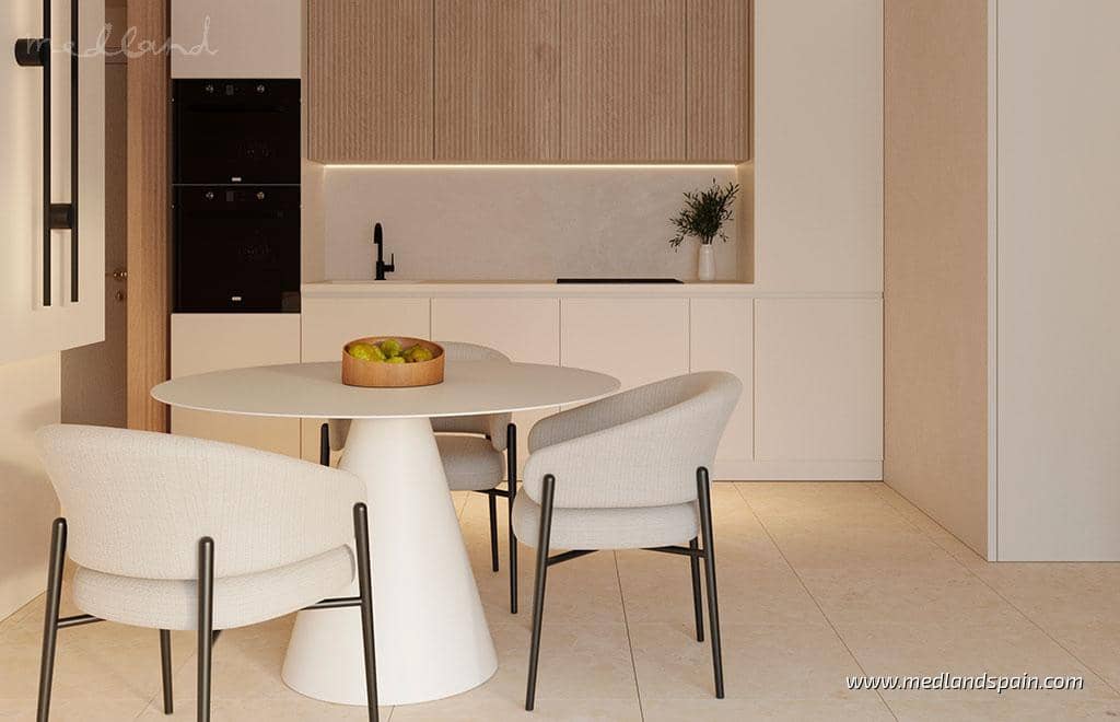 2 Zimmer Apartment zu verkaufen in Calpe / Calp mit Pool Garage - 491.000 € (Ref: 9128473)
