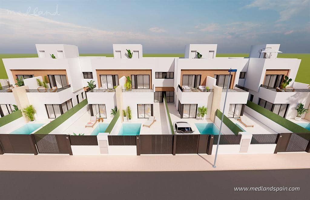 3 soveværelse Byhus til salg i Santiago de la Ribera med swimmingpool garage - € 379.000 (Ref: 9142327)