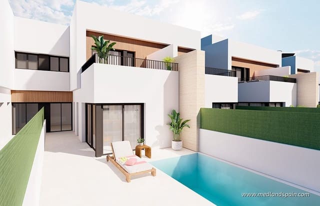 3 soveværelse Byhus til salg i Santiago de la Ribera, San Javier med swimmingpool garage - € 379.000 (Ref: 9142327)