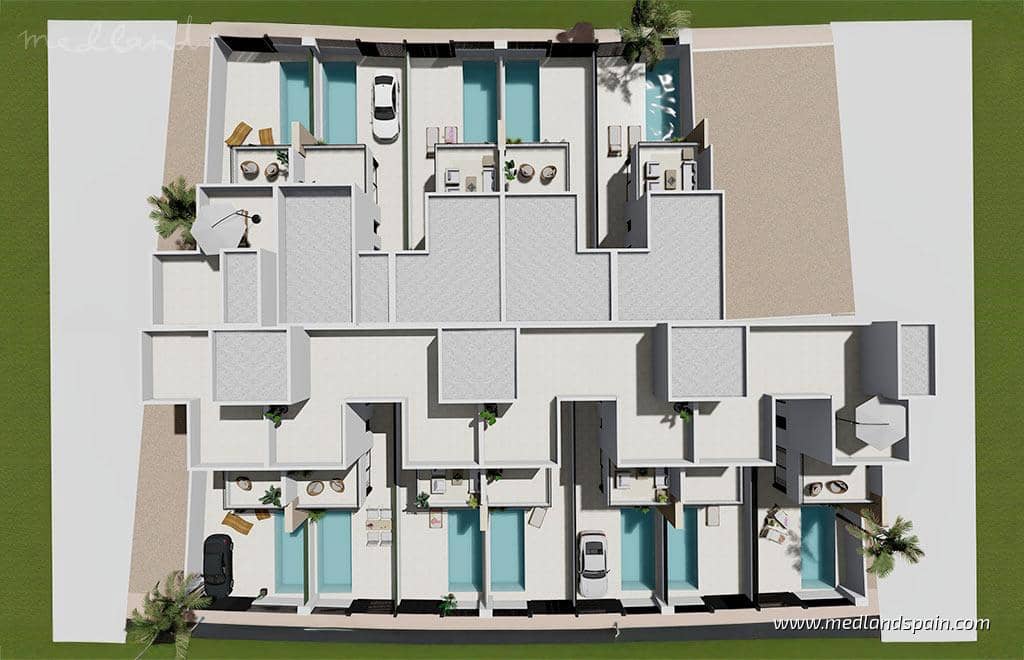 3 soveværelse Byhus til salg i San Javier med swimmingpool garage - € 369.900 (Ref: 9142327)