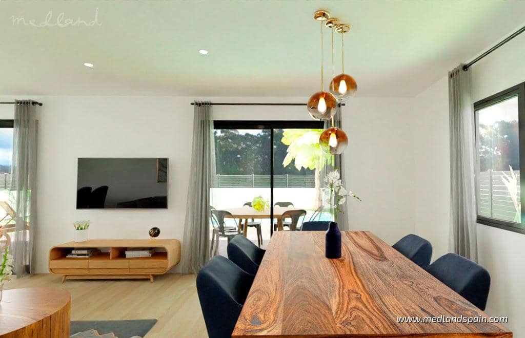 3 bedroom Villa for sale in Hondon de las Nieves with pool garage - € 289,900 (Ref: 9145687)