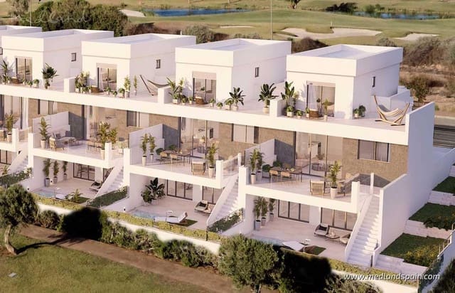 3 makuuhuone Huvila myytävänä paikassa Las Lomas de Rame - Bahía Bella, Los Alcázares mukana uima-altaan 
autotalli - 769 900 € (Ref: 9152353)