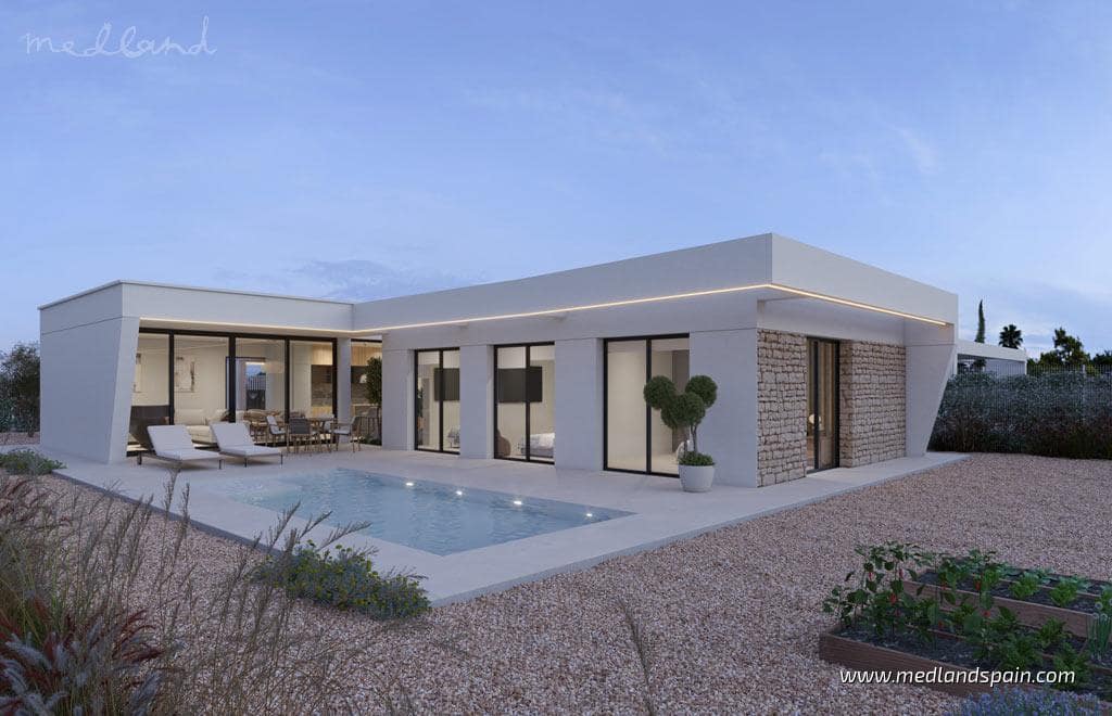 3 makuuhuone Huvila myytävänä paikassa Fuente Alamo de Murcia mukana uima-altaan 
autotalli - 476 960 € (Ref: 9152354)