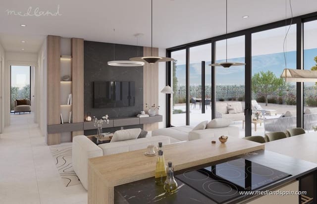 3 soverom Villa til salgs i Hacienda del Alamo, Fuente Alamo de Murcia med svømmebasseng garasje - € 509 960 (Ref: 9152356)