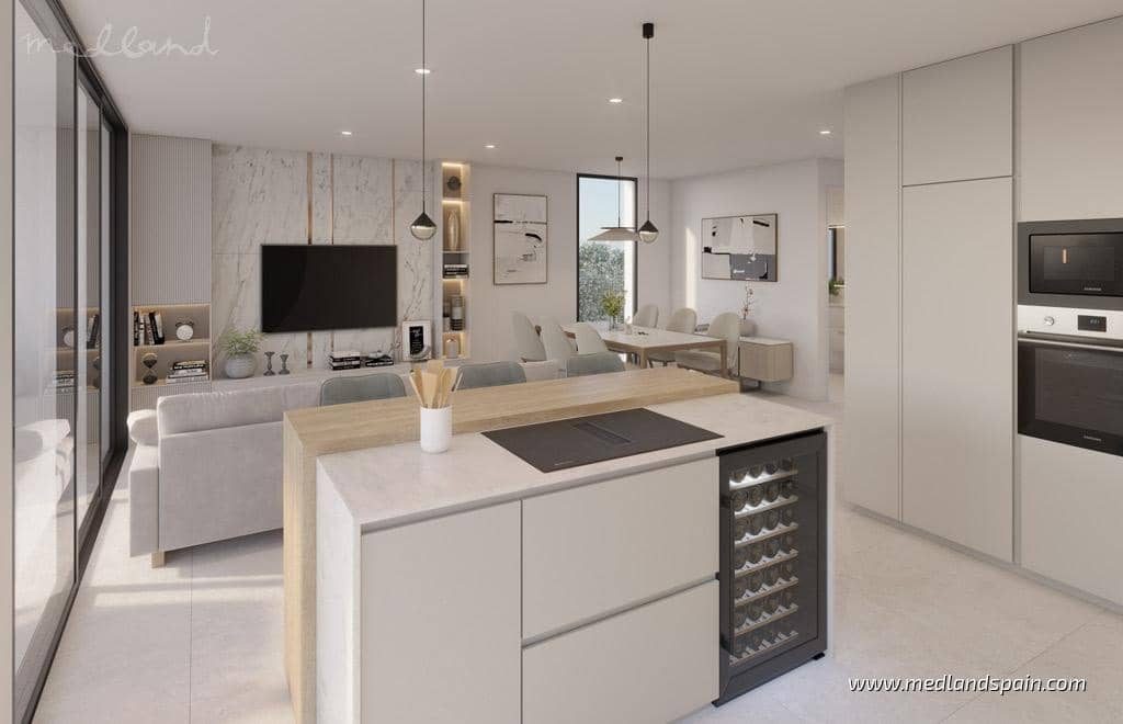 3 Zimmer Villa zu verkaufen in Fuente Alamo de Murcia mit Pool Garage - 475.420 € (Ref: 9152357)