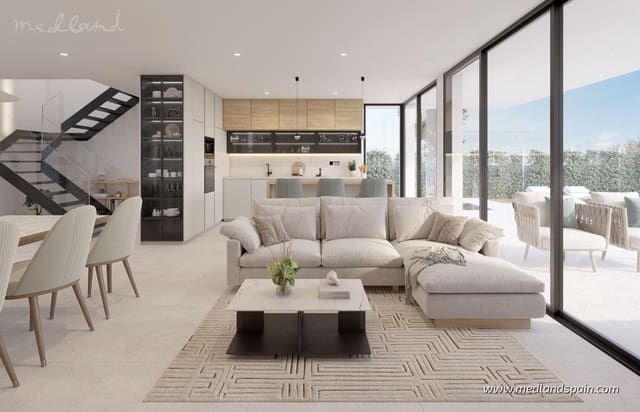 3 Zimmer Villa zu verkaufen in Fuente Alamo de Murcia mit Pool Garage - 475.420 € (Ref: 9152357)