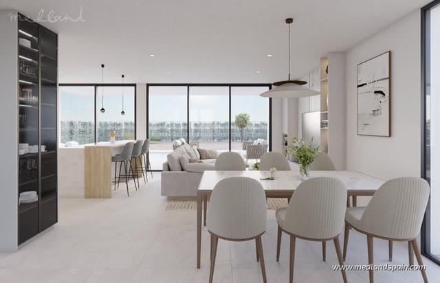 3 Zimmer Villa zu verkaufen in Fuente Alamo de Murcia mit Pool Garage - 475.420 € (Ref: 9152357)