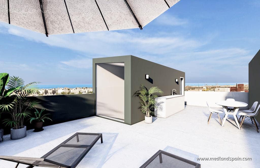 3 makuuhuone Omakotitalo myytävänä paikassa Pilar de la Horadada mukana uima-altaan 
autotalli - 385 000 € (Ref: 9161163)