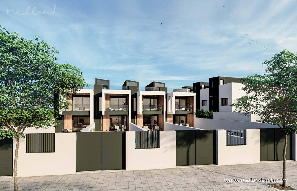 3 makuuhuone Omakotitalo myytävänä paikassa Pilar de la Horadada mukana uima-altaan 
autotalli - 385 000 € (Ref: 9161163)