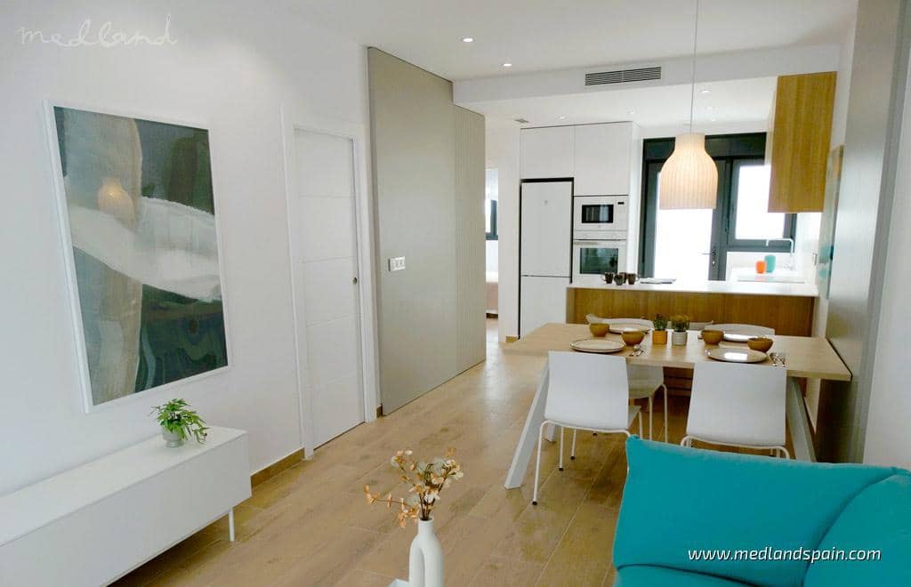 3 sypialnia Apartament na sprzedaż w Pilar de la Horadada z basenem garażem - 295 000 € (Ref: 9173338)