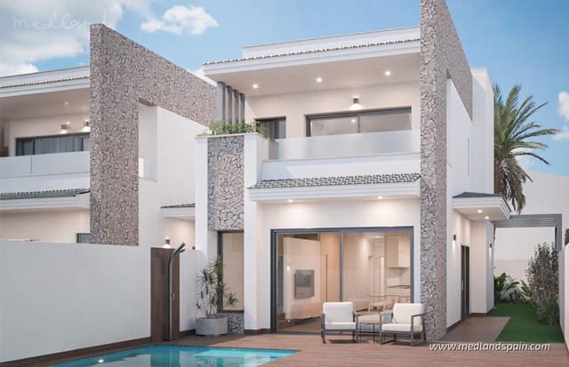 Chalet de 3 habitaciones en Lo Pagan, San Pedro del Pinatar en venta con piscina garaje - 479.900 € (Ref: 9173341)