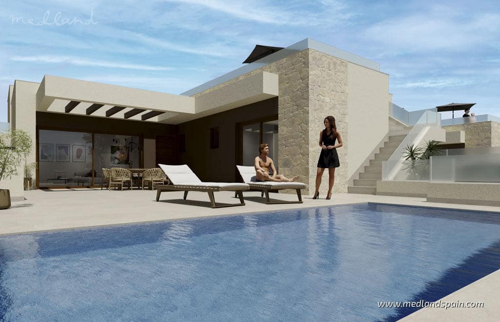 3 soveværelse Villa til salg i Ciudad Quesada med swimmingpool garage - € 480.000 (Ref: 9173343)