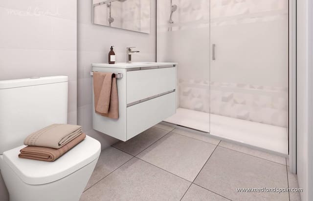 1 quarto Apartamento para venda em La Manga del Mar Menor com piscina - 280 000 € (Ref: 9208442)