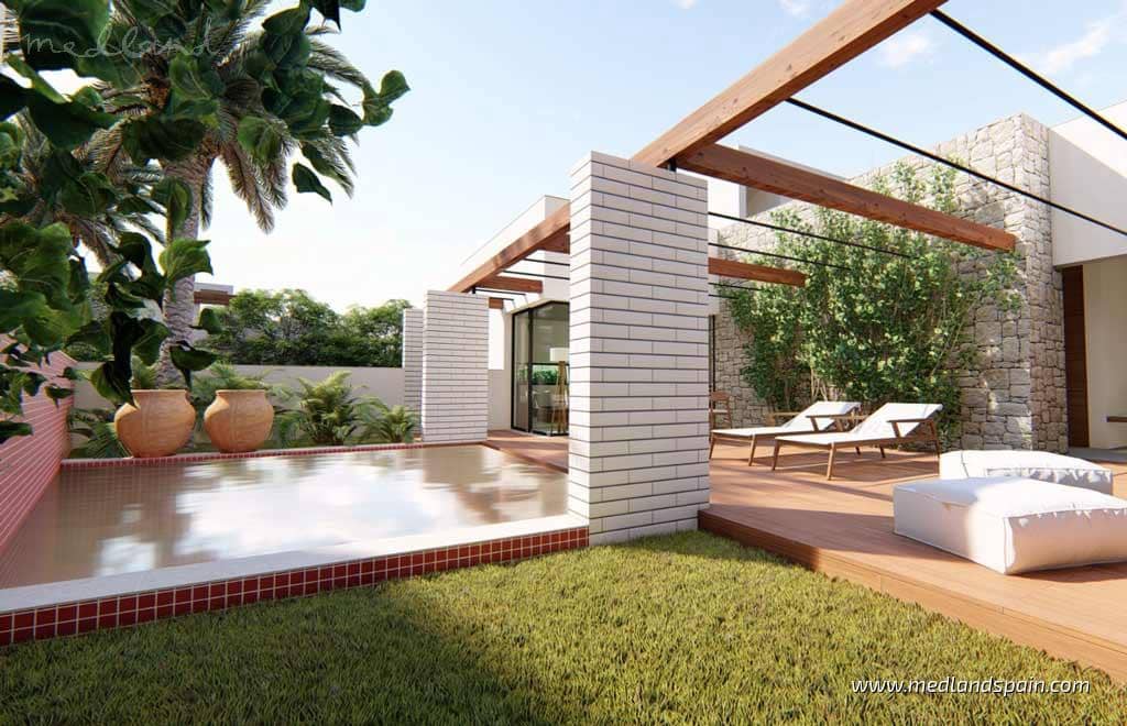 2 soveværelse Villa til salg i Roldan med swimmingpool garage - € 389.000 (Ref: 9232738)