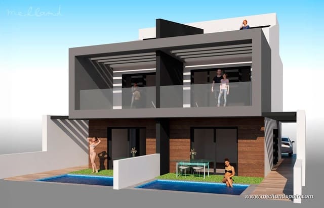 3 slaapkamer Villa te koop in Santiago de la Ribera, San Javier met zwembad garage - € 400.000 (Ref: 9232741)