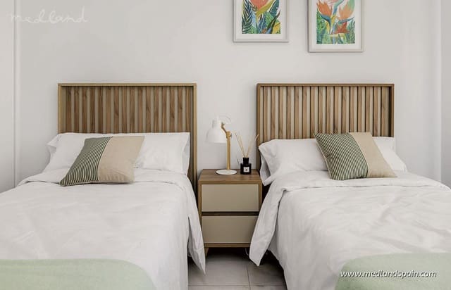 2 quarto Apartamento para venda em El Chaparral - La Siesta - La Torreta, Torrevieja com piscina garagem - 289 000 € (Ref: 9257061)