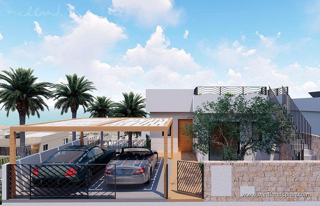 3 chambre Villa/Maison à vendre à Polop avec piscine garage - 625 000 € (Ref: 9291436)