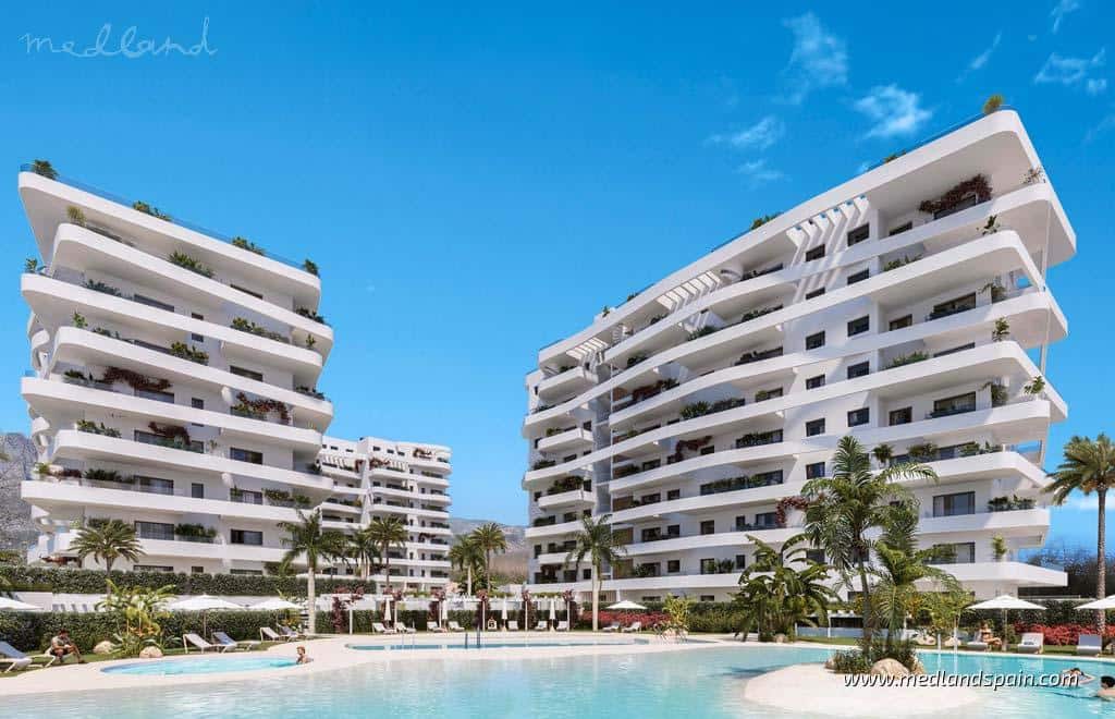 Apartamento de 1 habitación en La Villajoyosa / Vila Joiosa en venta con piscina garaje - 339.000 € (Ref: 9291440)